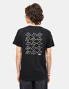 Camiseta Etnies KO Hombre - Negro