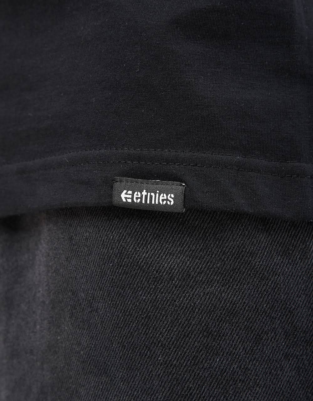 Camiseta Etnies KO Hombre - Negro