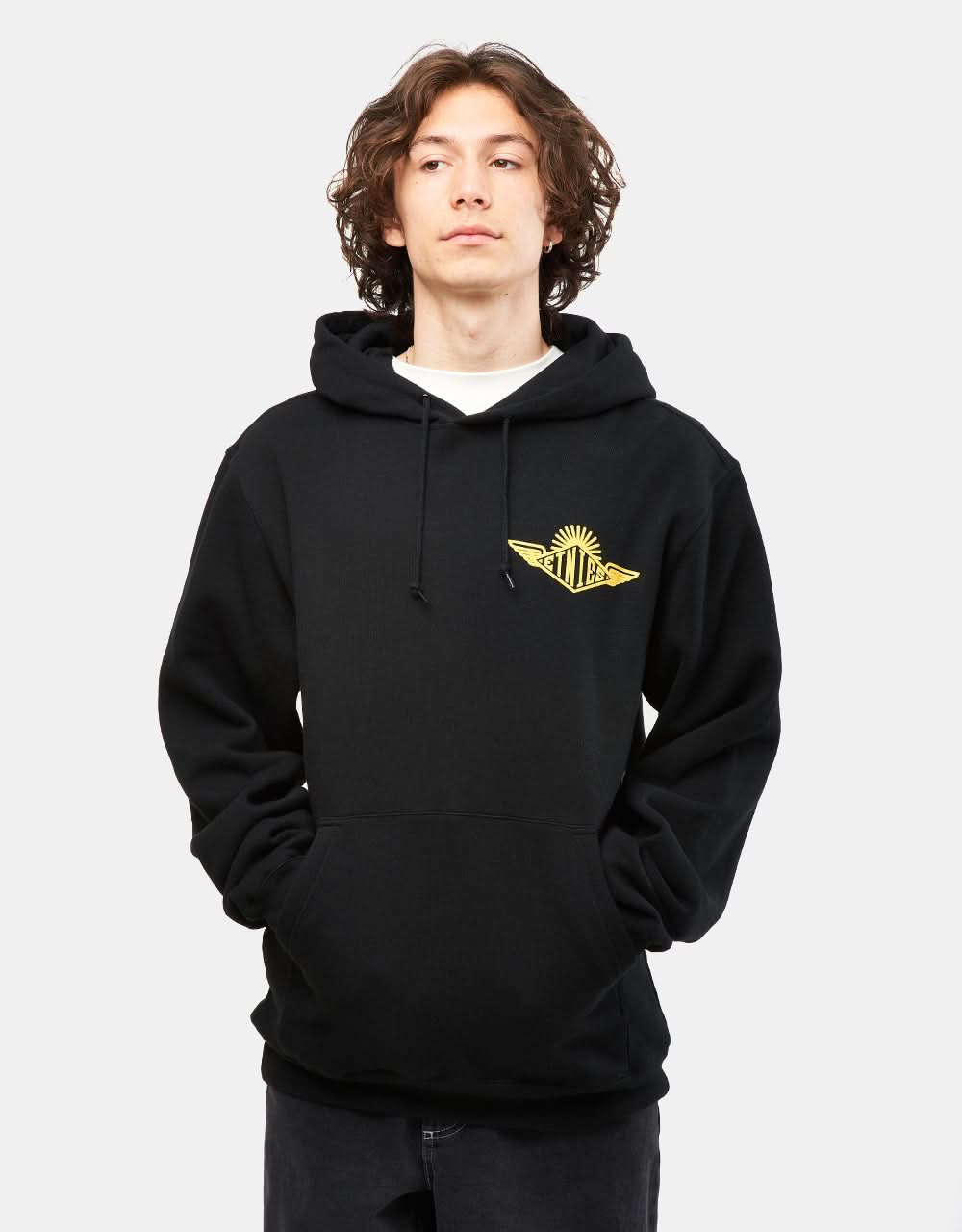 Etnies Wings Pullover Hoodie - Black