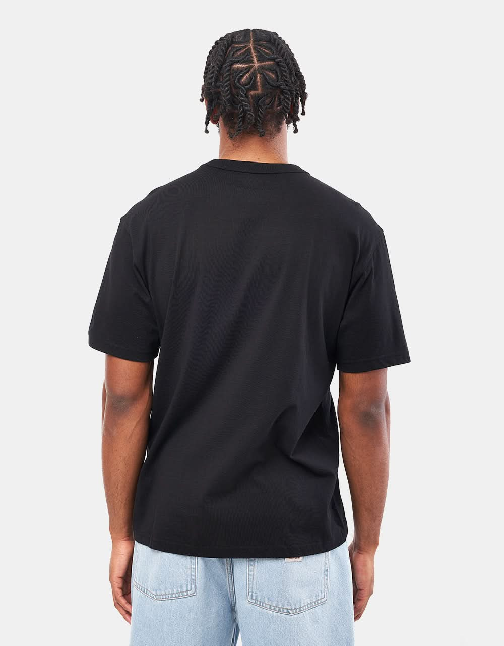 Dickies Aitkin Chest T-Shirt - Noir/Bleu Couronne