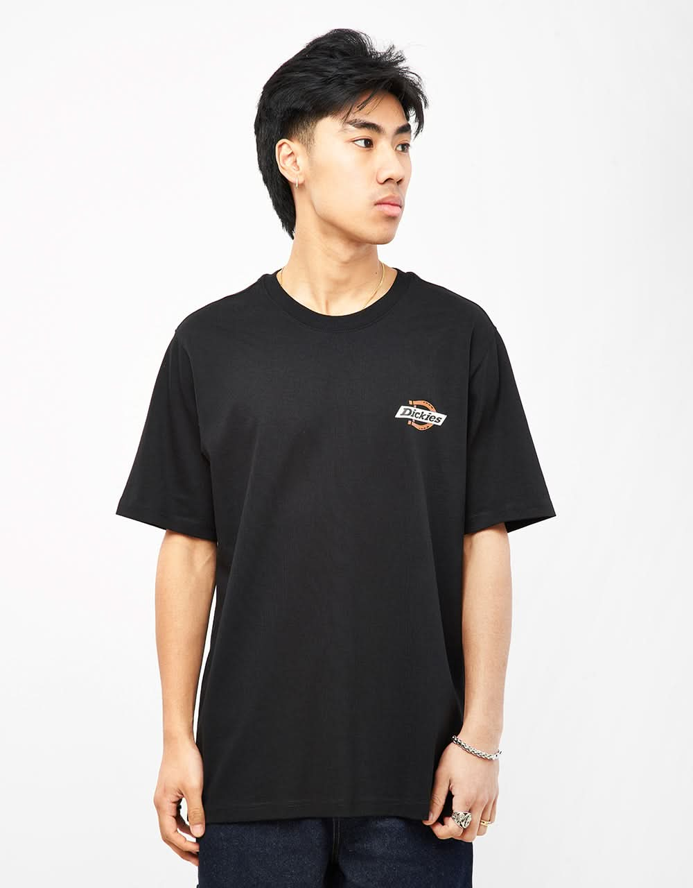 T-shirt Dickies Ruston - Nera/Moka