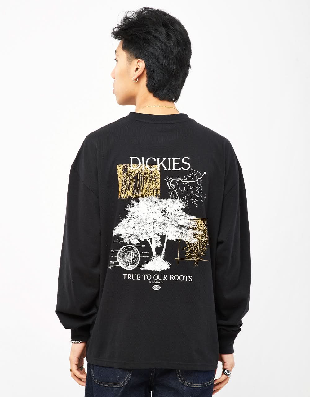 Camiseta Dickies Kenbridge L/S - Negro