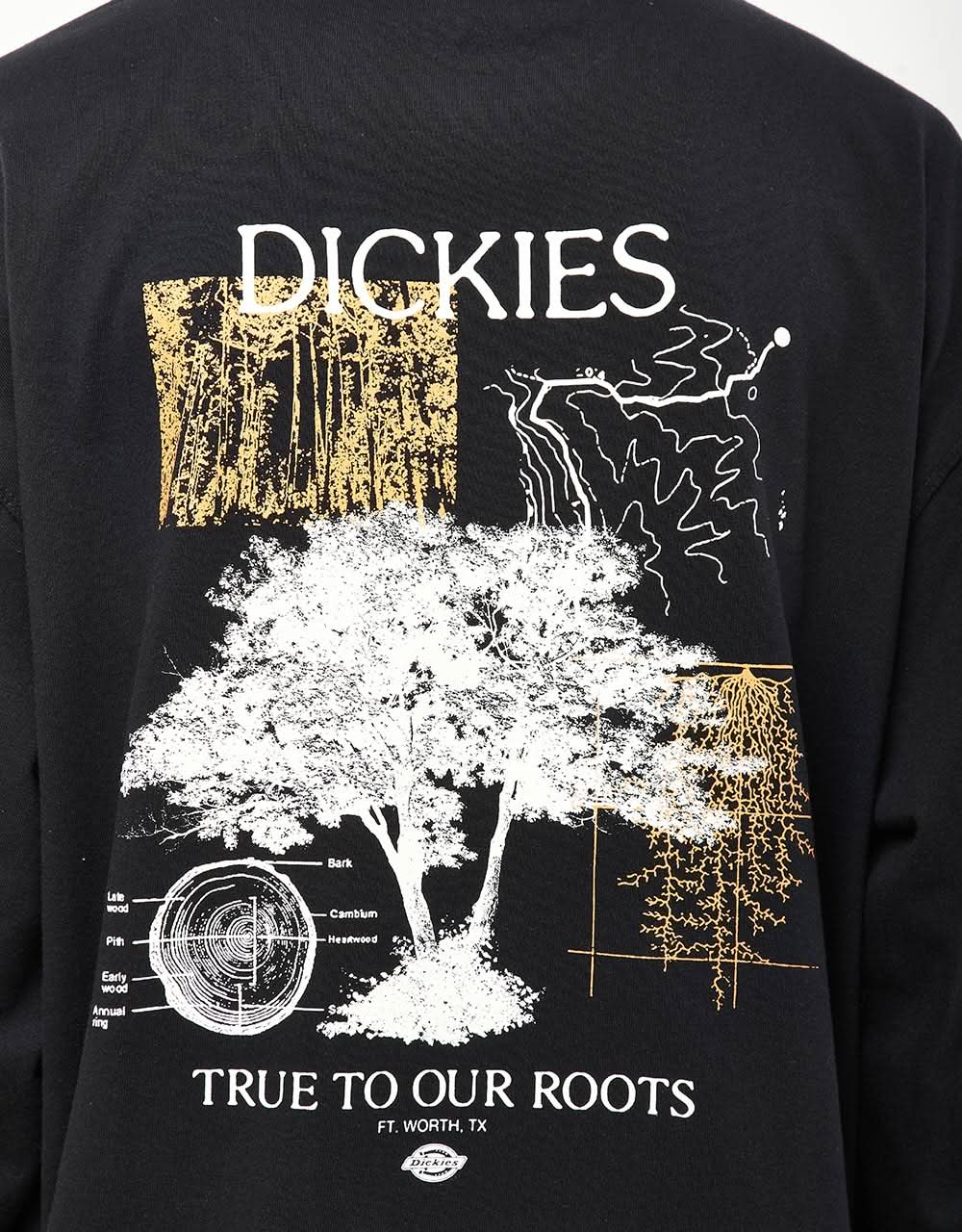 T-Shirt Dickies Kenbridge L/S - Noir