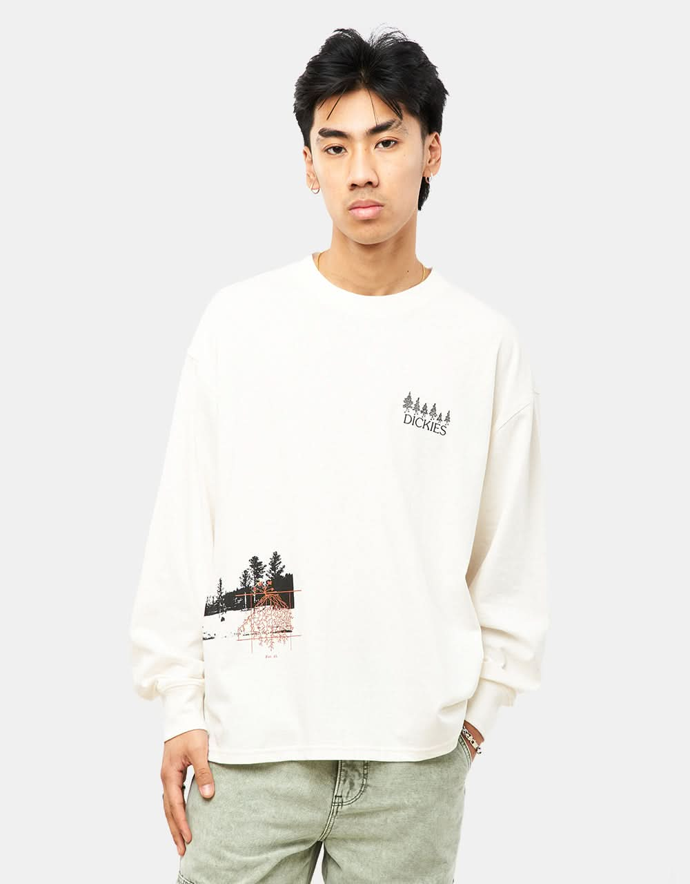 Dickies Kenbridge L/S T-Shirt - Cloud