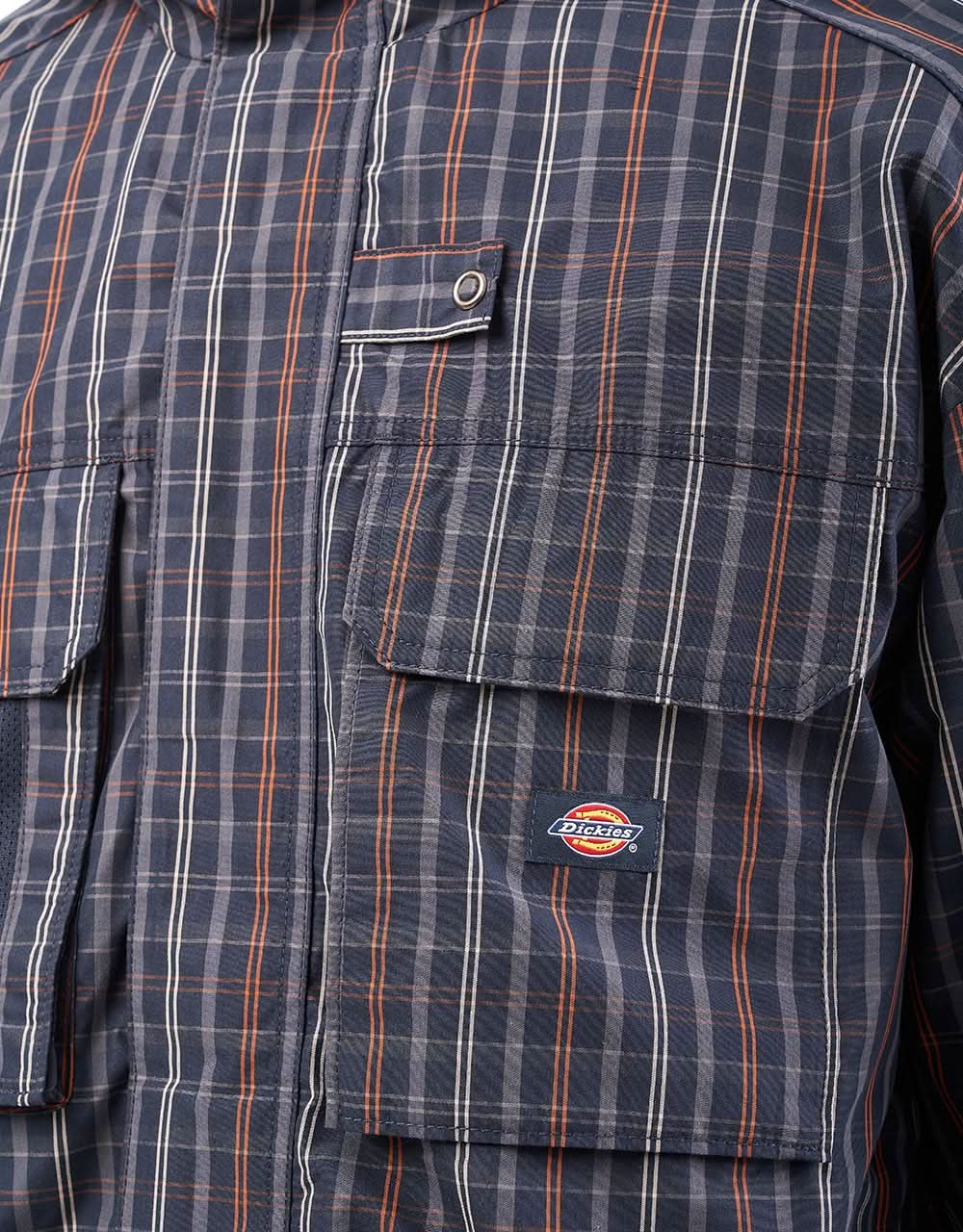 Dickies Surry Jacke – Outdoor Check Navy