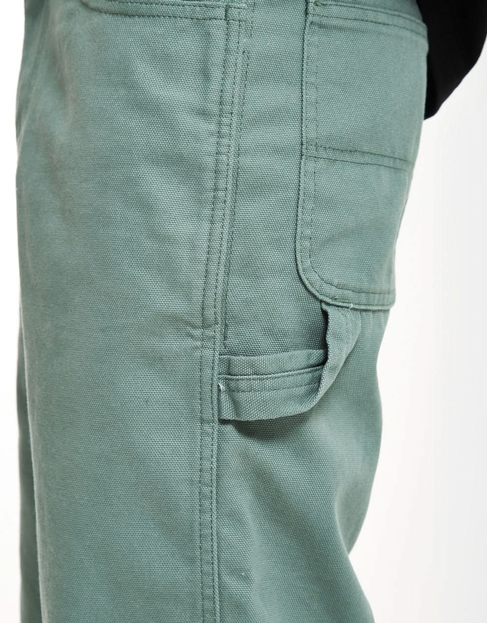 Pantalón corto Dickies Duck Canvas - Bosque oscuro lavado a la piedra