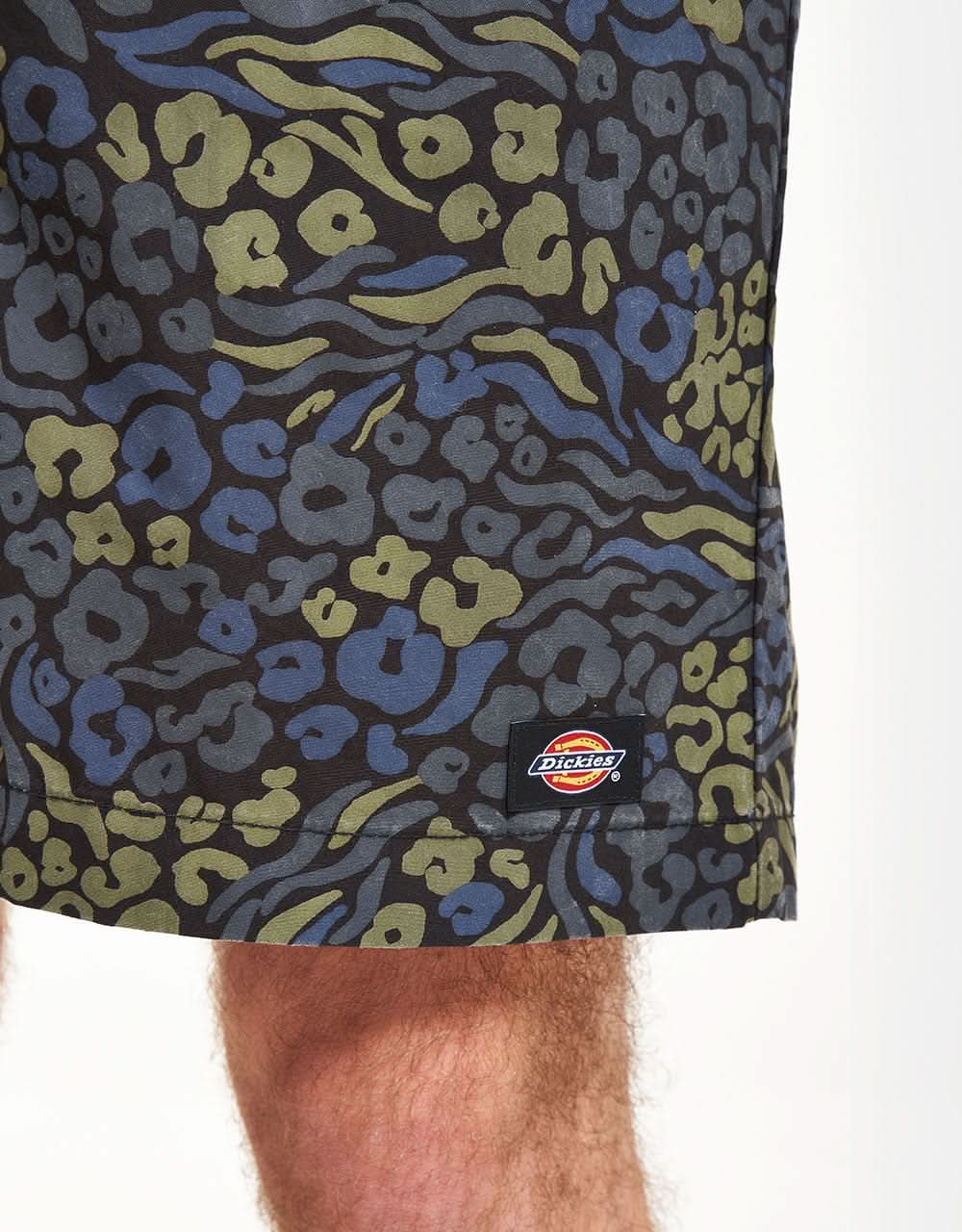 Dickies Saltville Short - Heritage Print Camo Blue