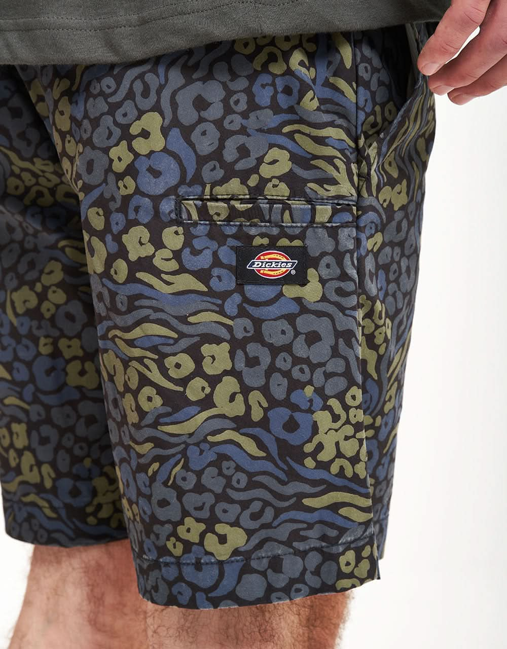 Dickies Saltville Short - Heritage Print Camo Blue