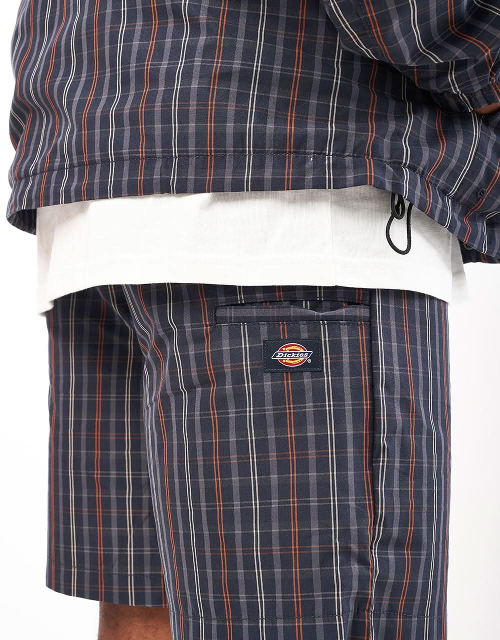 Dickies Surry Short - Outdoor Check Navy