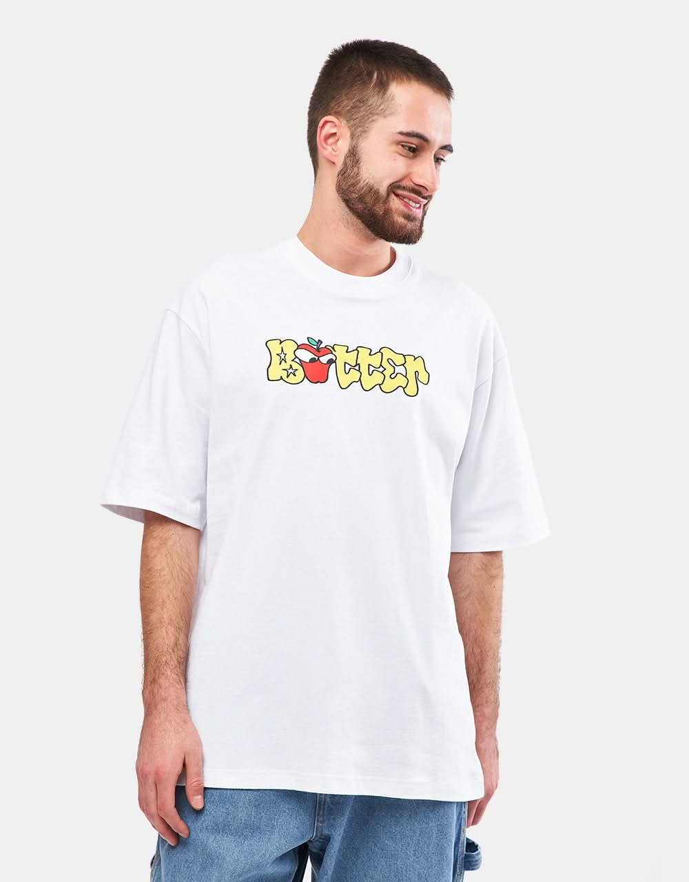 T-Shirt Big Apple de Butter Goods - Blanc