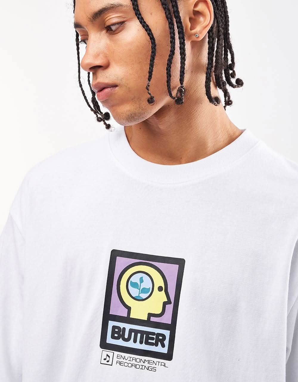 T-shirt environnemental Butter Goods - Blanc