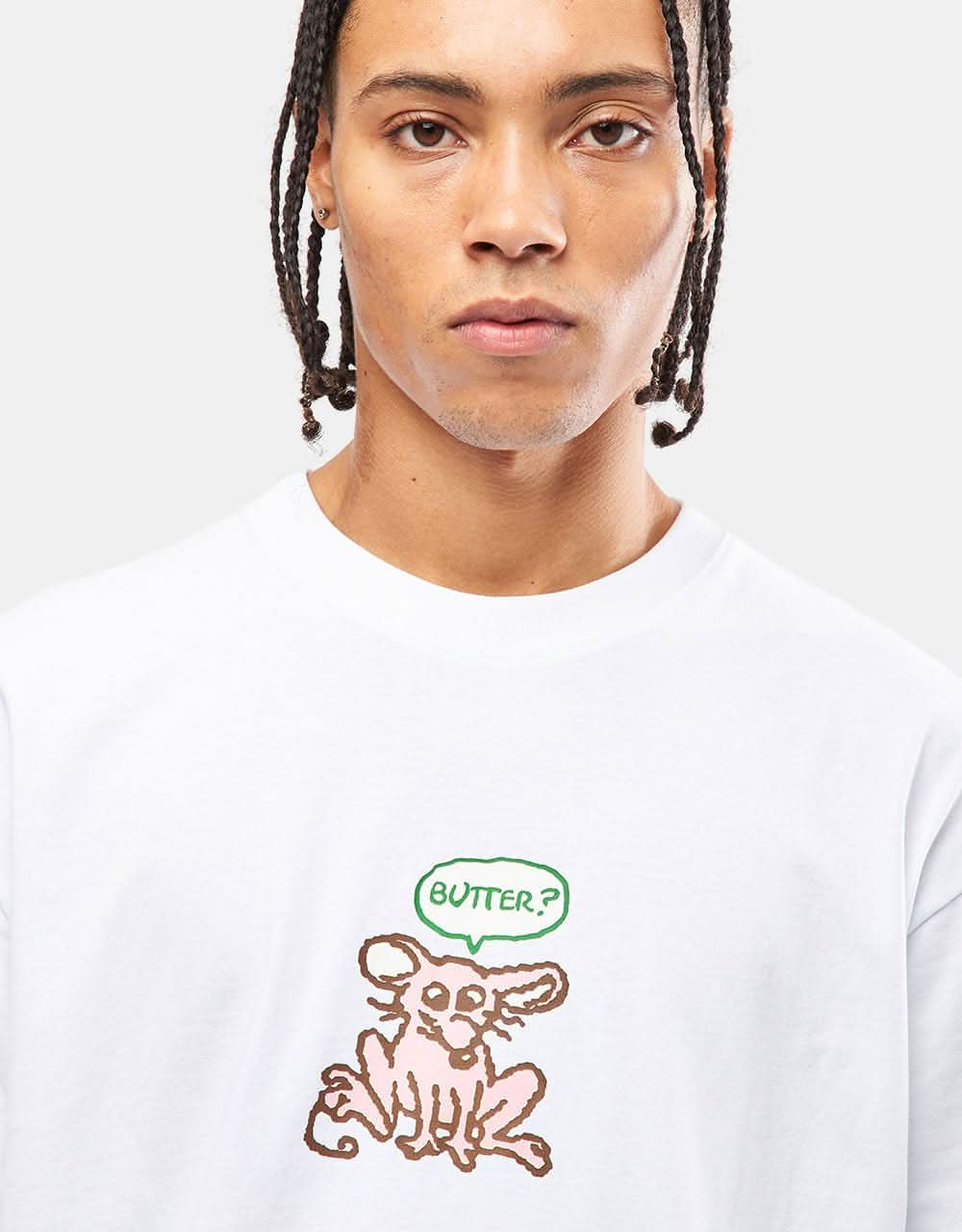 Butter Goods Rodent T-Shirt - White