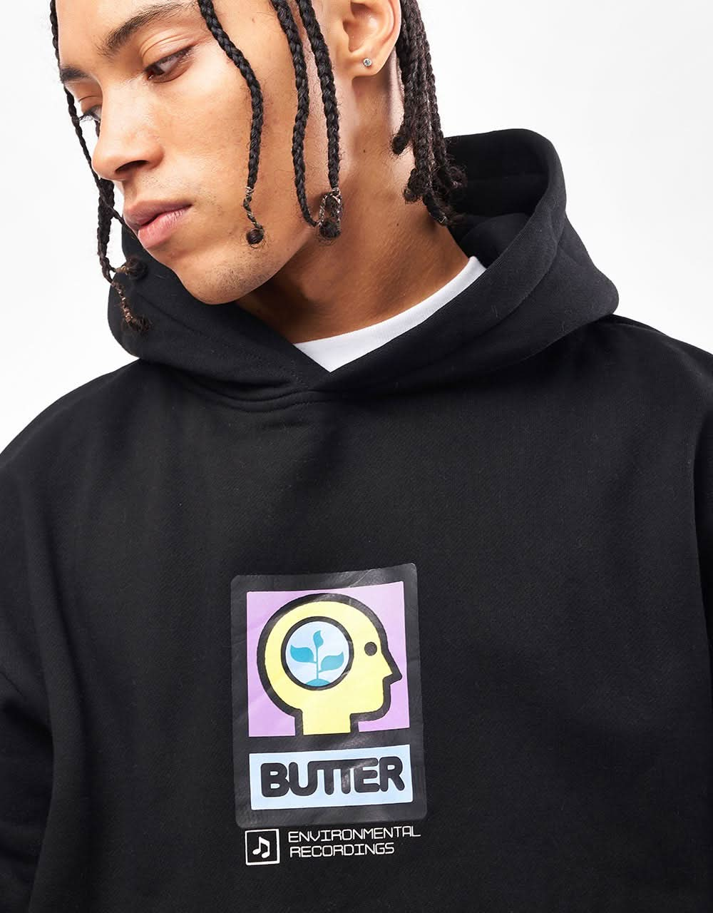 Butter Goods Environmental Pullover Hoodie - Black