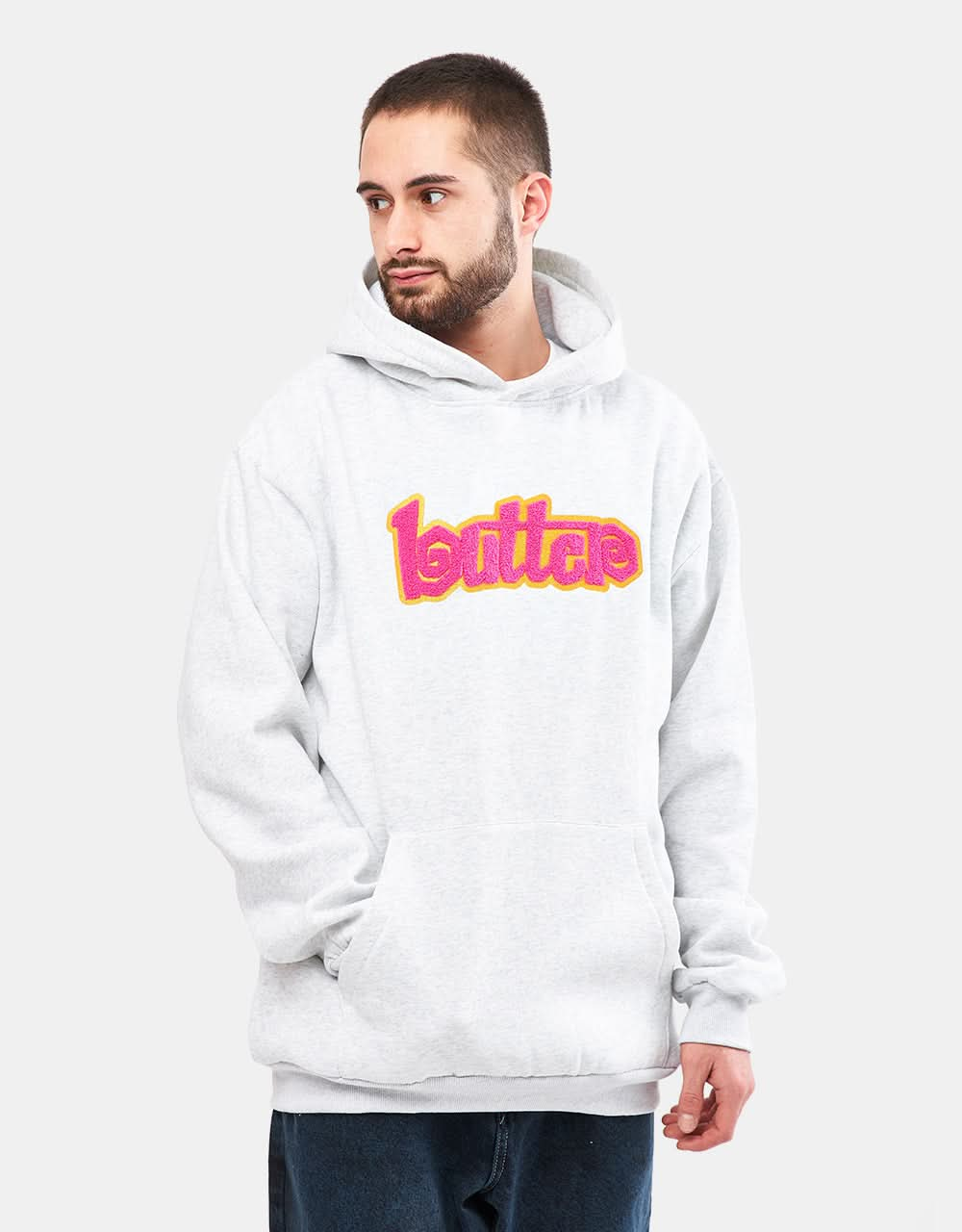 Butter Goods Swirl Pullover Hoodie - Ash