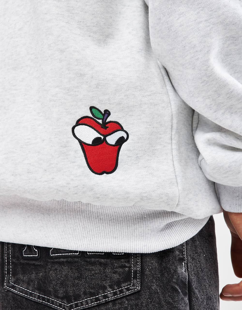 Butter Goods Big Apple Pullover Hoodie – Ash