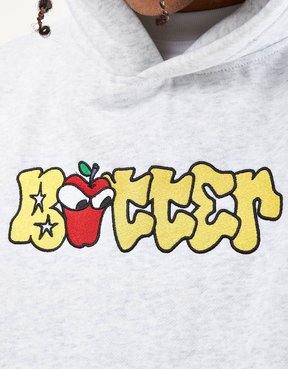 Butter Goods Big Apple Pullover Hoodie – Ash