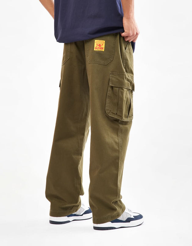 Pantaloni cargo da campo Butter Goods - Safari