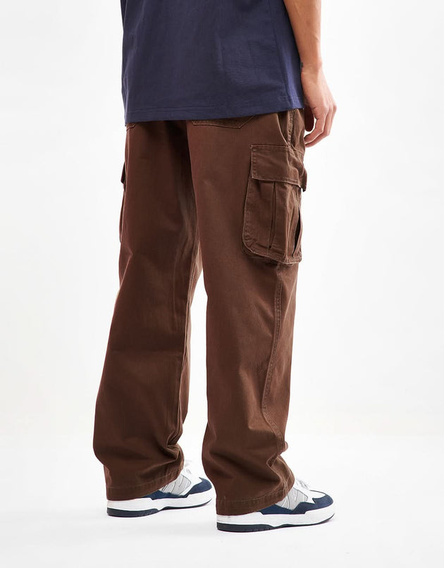 Pantalon Cargo Butter Goods Field - Marron