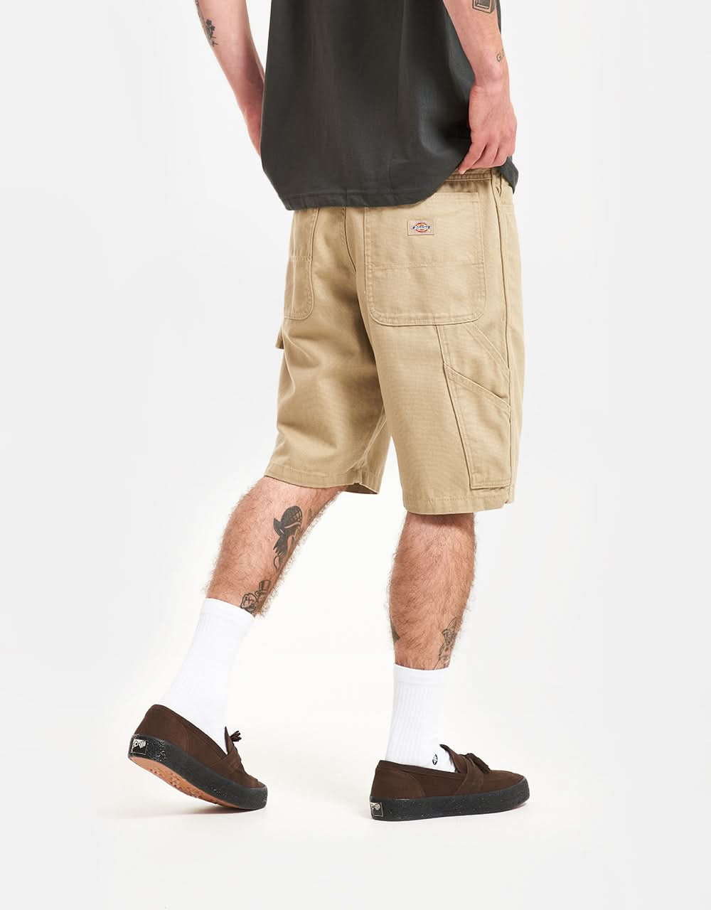 Short en toile de canard Dickies - Stone Washed Desert Sand