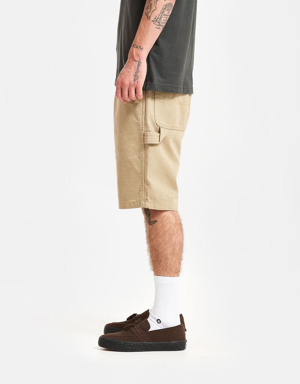 Short en toile de canard Dickies - Stone Washed Desert Sand