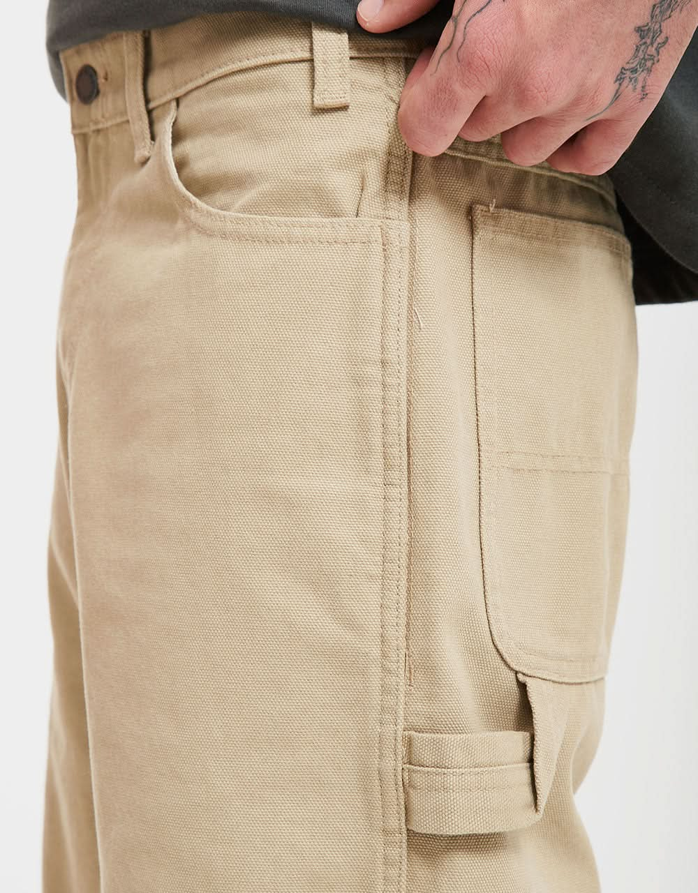 Pantaloncini Dickies Duck Canvas - Sabbia del deserto lavata in pietra