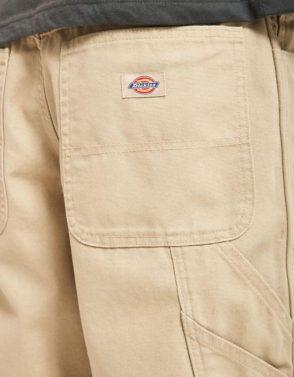 Short en toile de canard Dickies - Stone Washed Desert Sand