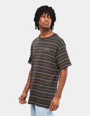 T-shirt DC Lowstate Stripe - Pirate Black Lowstate Stripe