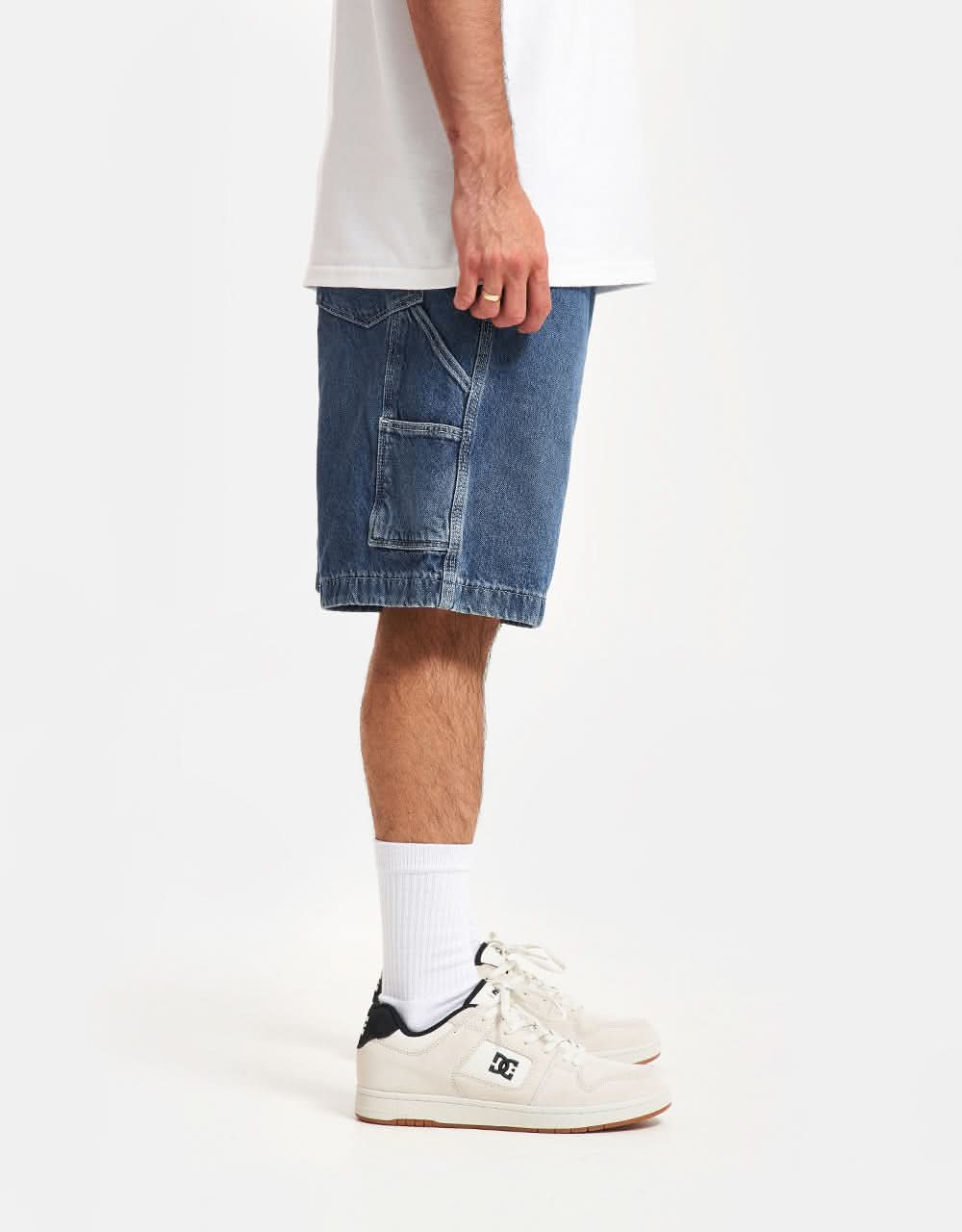 DC Carpenter Baggy Short - Dark Indigo