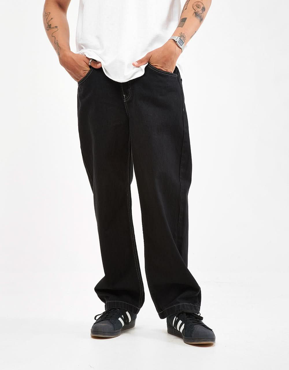 DC Worker Baggy Denim Pant - Black Tint