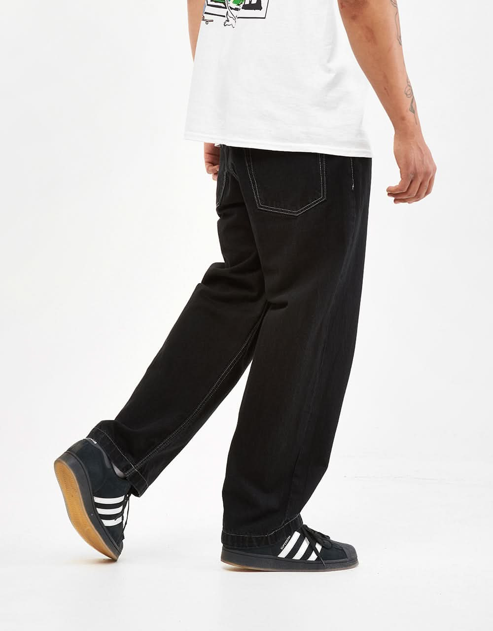 DC Worker Baggy Denim Pant - Black Tint