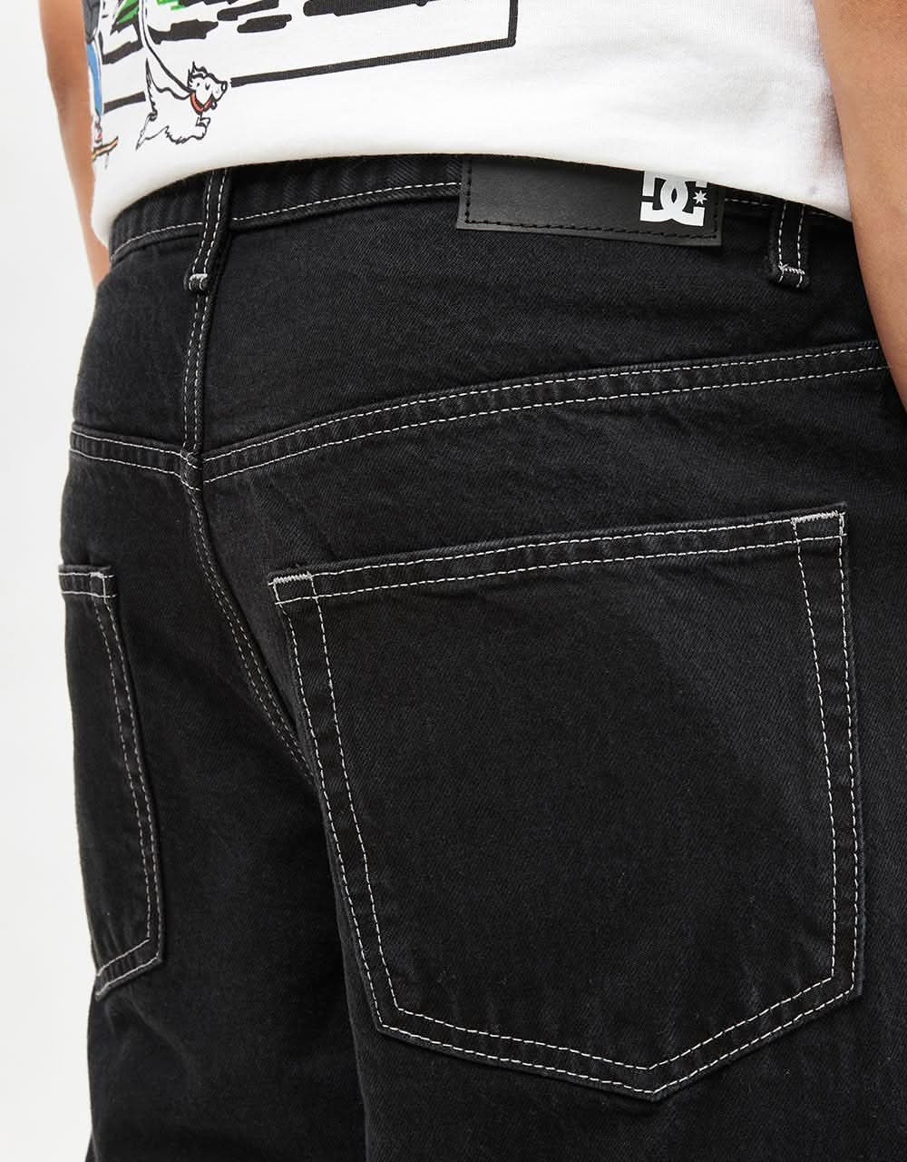 DC Worker Baggy Denim Pant - Black Tint