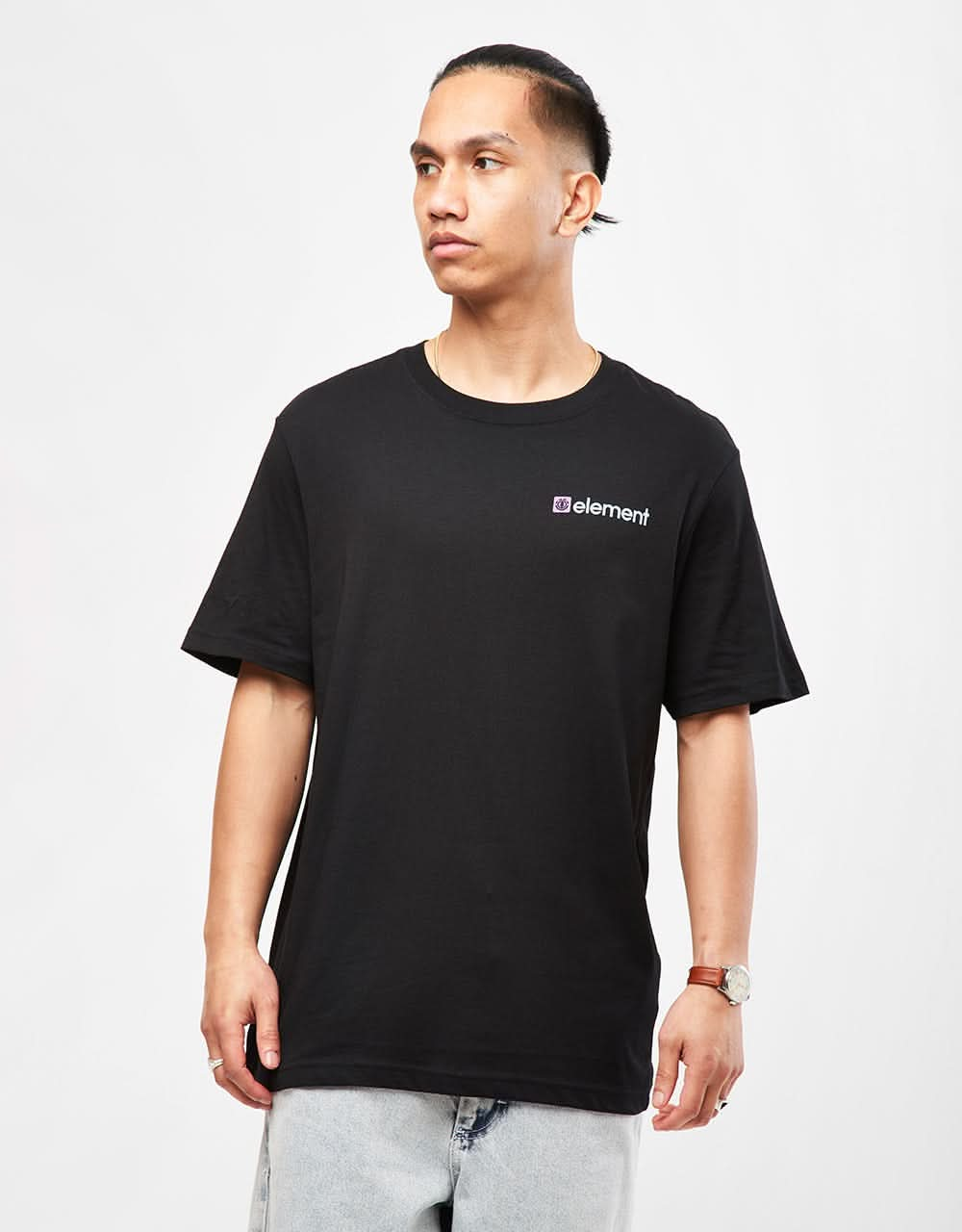 Element Joint Cube T-Shirt - Flint Black