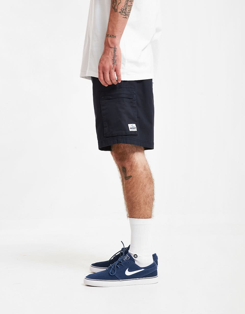 Element Chillin Travel Walk Short - Eclipse Navy