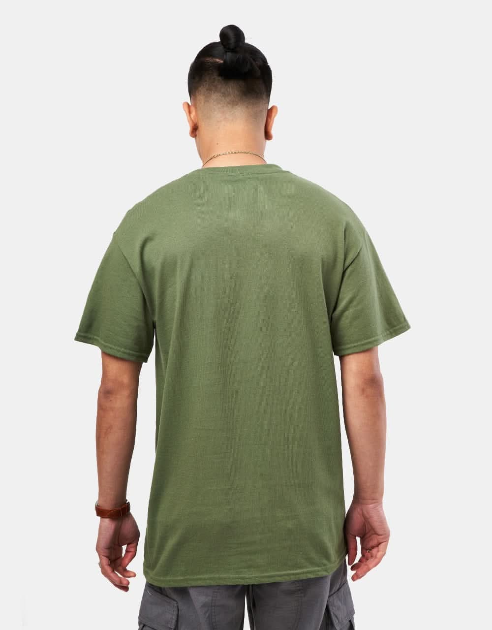 Anti Hero Lil Pigeon T-Shirt - Military Green/Multi