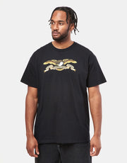 Anti Hero Eagle T-Shirt - Black/Black Multi