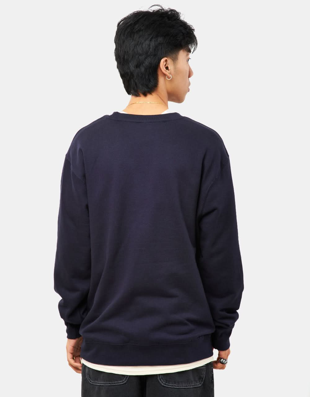 Krooked Greetings Sweatshirt - Classic Navy