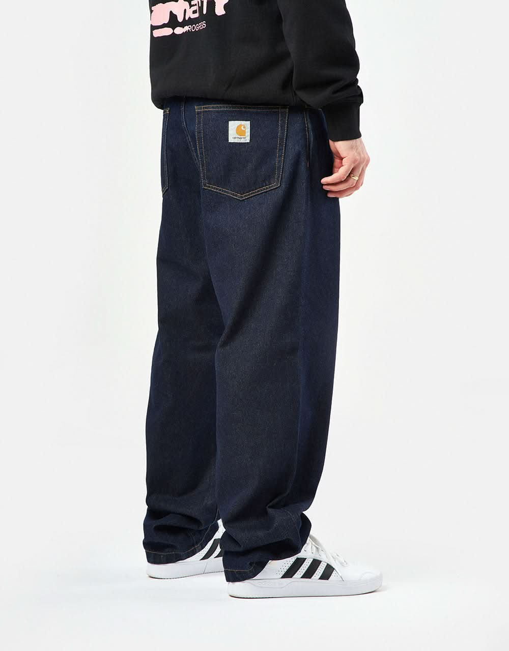 Pantalon Carhartt WIP Landon - Bleu (rincé)