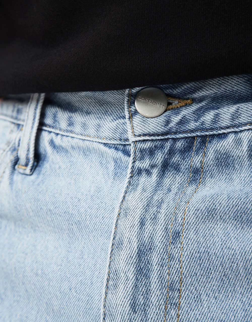 Pantalon Carhartt WIP Landon - Bleu (blanchi)