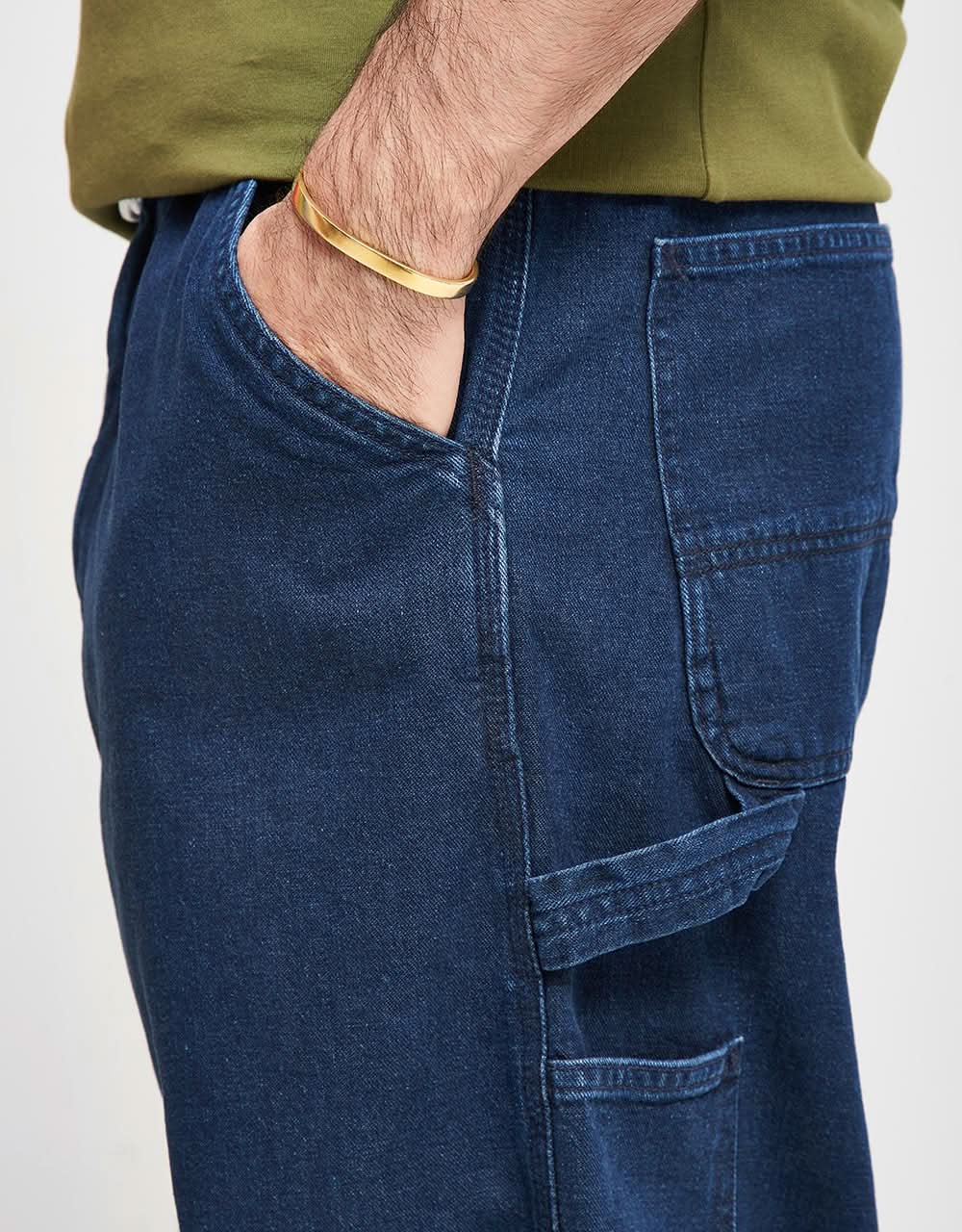 Pantalón hasta la rodilla Carhartt WIP OG - Azul (lavado a la piedra)