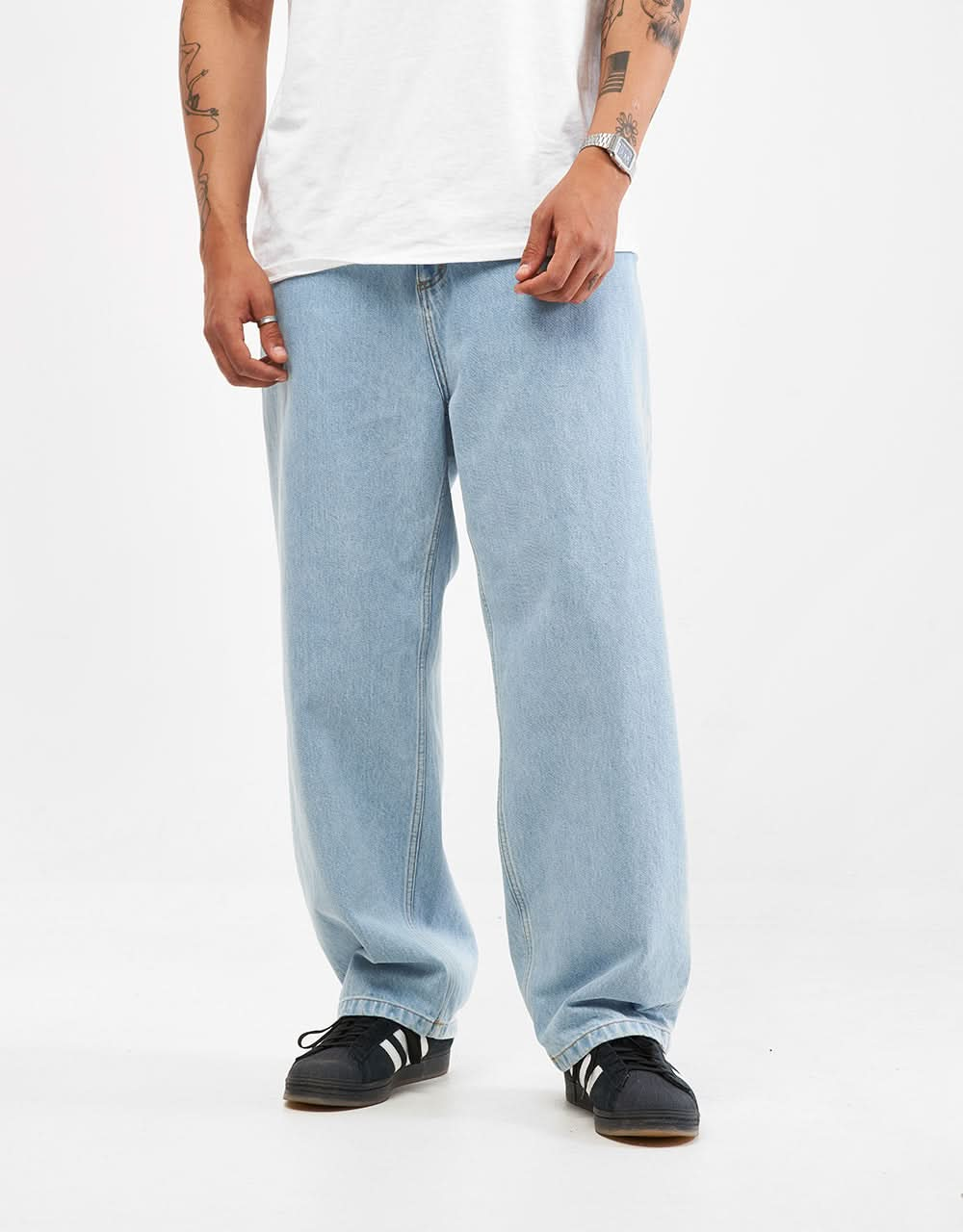 Carhartt WIP Brandon Pant - Blue (Heavy Stone Bleached)