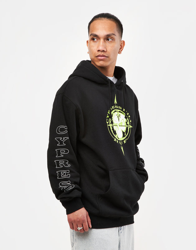 Sudadera con capucha HUF x Cypress Hill Blunted Compass - Negro