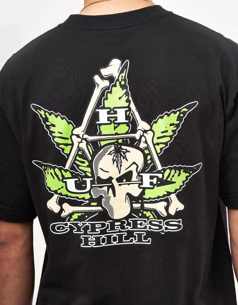 HUF x Cypress Hill Cypress Triangle T-Shirt - Black