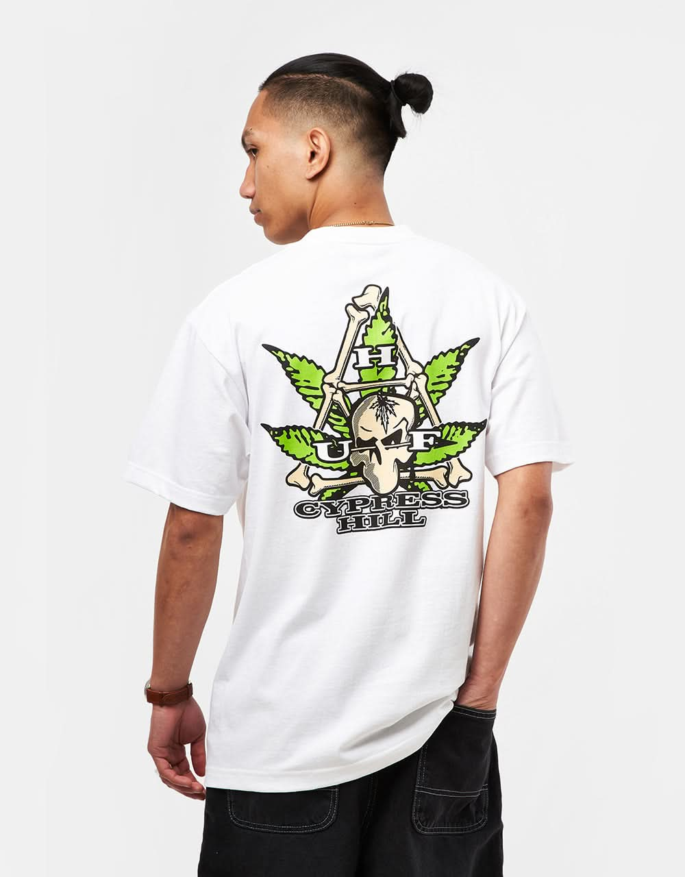 HUF x Cypress Hill Cypress Triangle T-Shirt - White