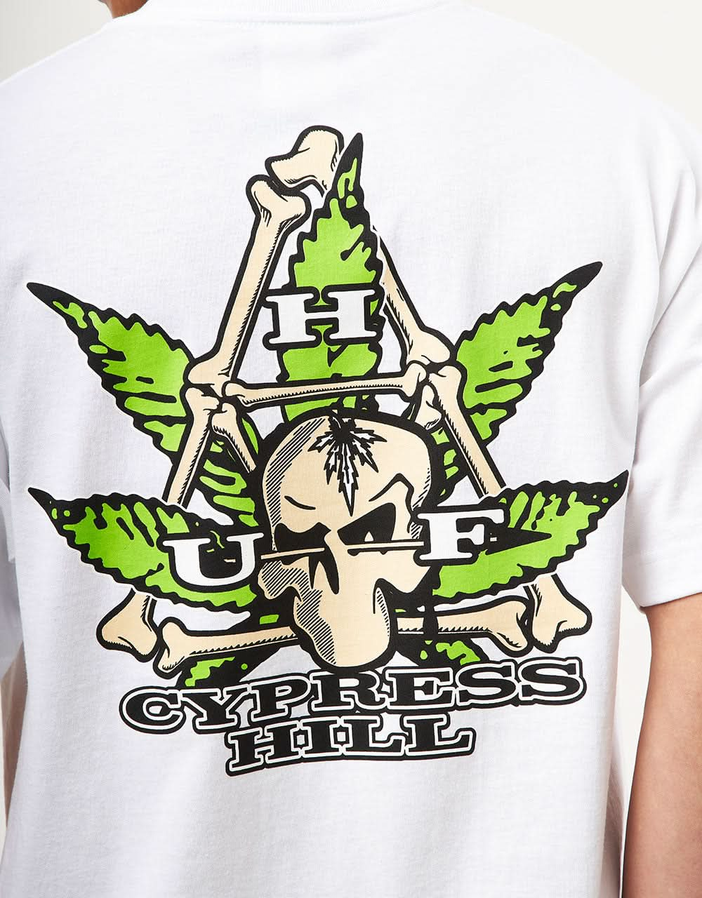 HUF x Cypress Hill Cypress Triangle T-Shirt – Weiß