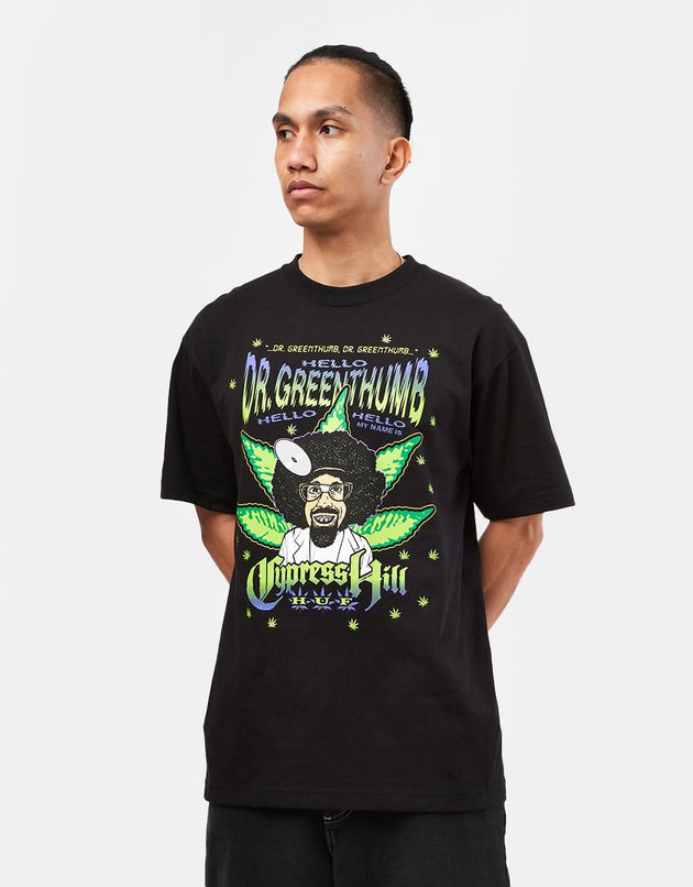 T-shirt Dr Greenthumb HUF x Cypress Hill - Nera