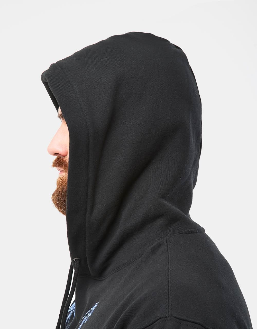 HUF Zine Pullover Hoodie - Black