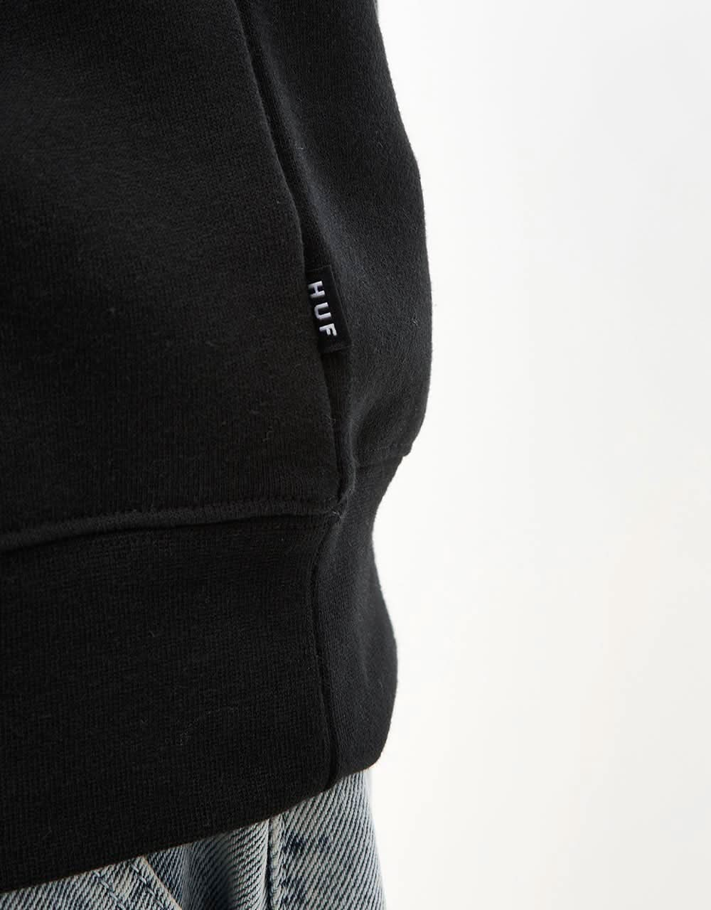 HUF Zine Pullover Hoodie - Black