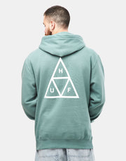 Sudadera con capucha HUF Triple Triangle - Salvia