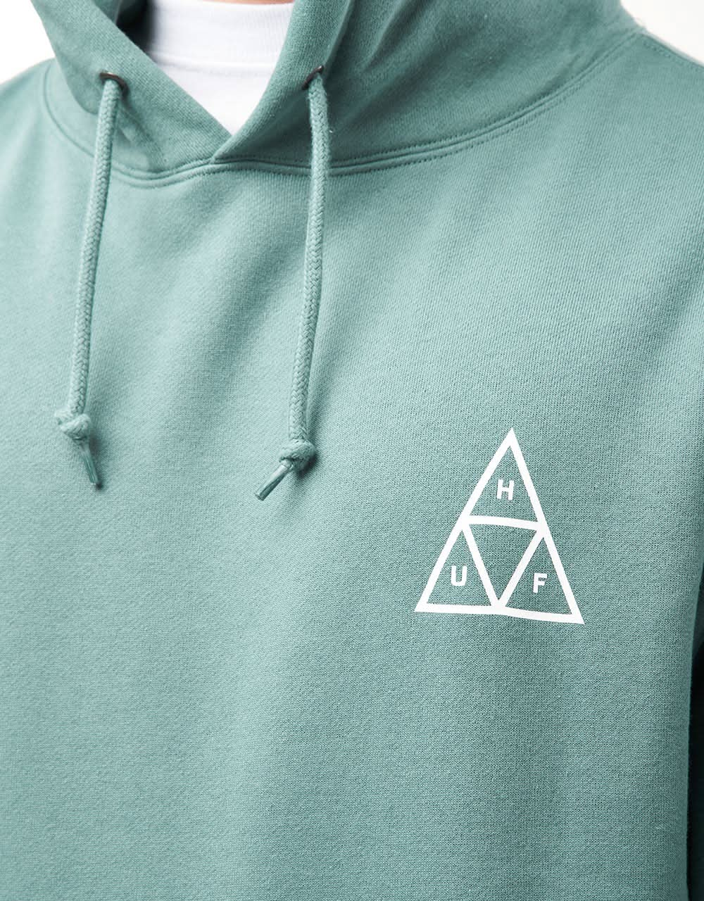 HUF Sweat à capuche triple triangle - Sauge