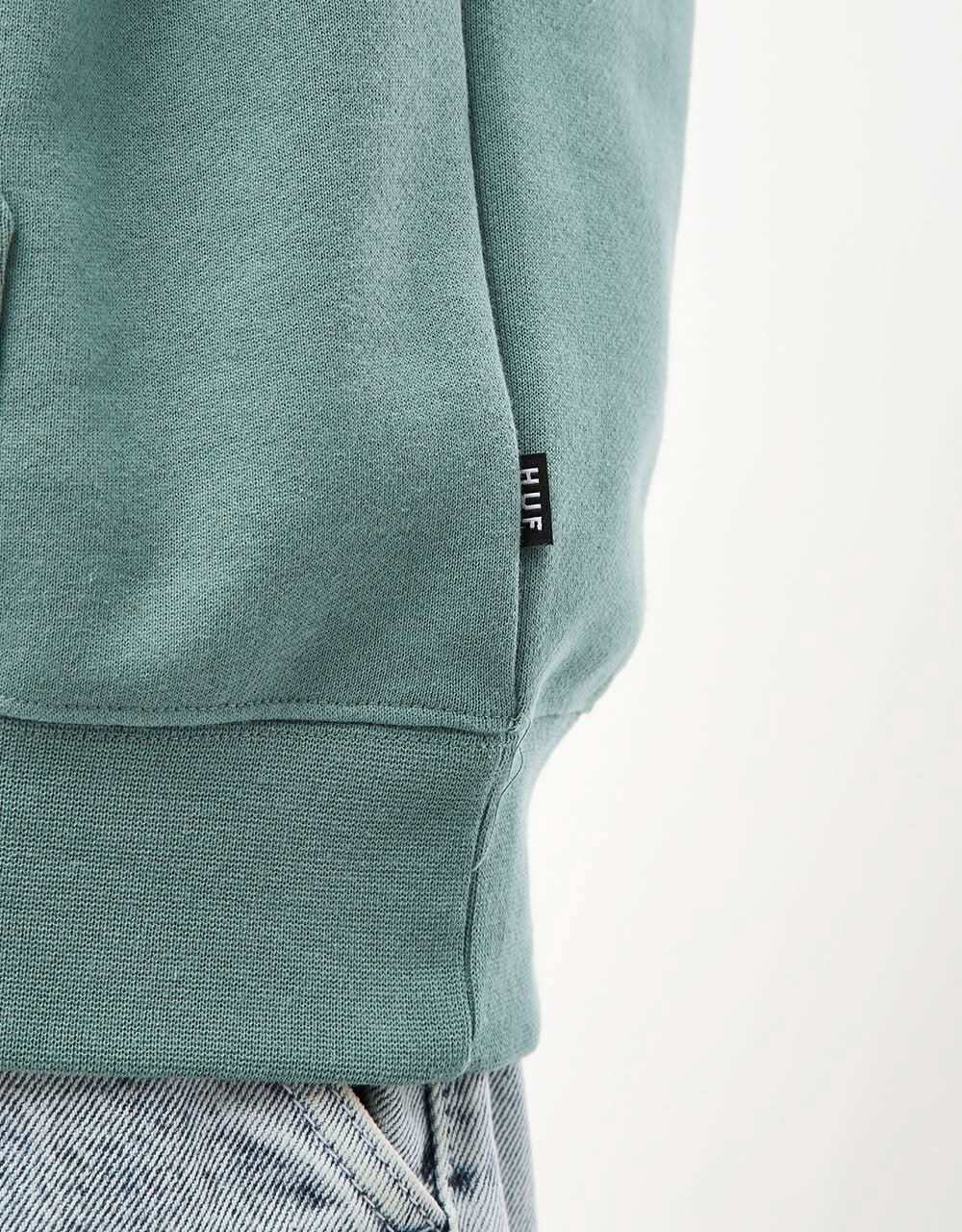 HUF Sweat à capuche triple triangle - Sauge